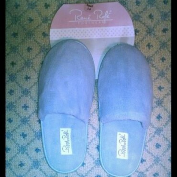 Rene Rofe soft house slippers size small 5/ 6 - Picture 3 of 3
